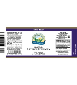 Ultimate Echinacea (2 fl. oz.) label