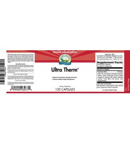Ultra Therm™ (120 Caps) label