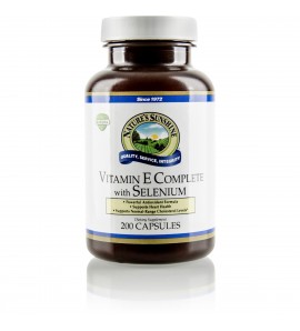 Vitamin E Complete w/Selenium (200 Softgel Caps)