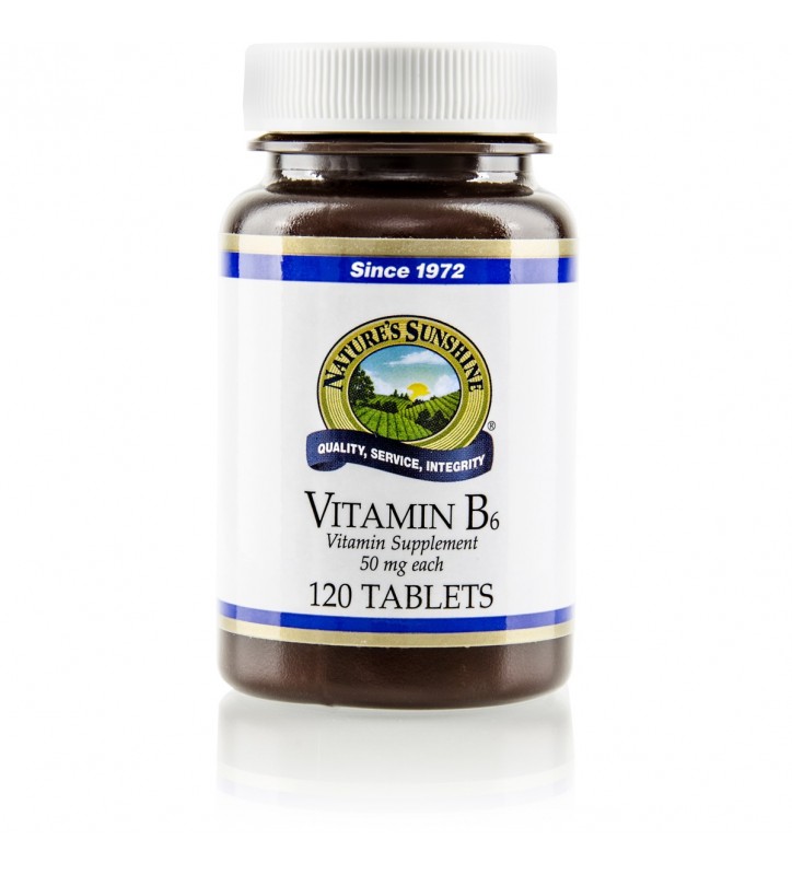 Vitamin B6 (50 mg) (120 Tabs)
