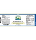 Bowel Detox (120 Caps) label
