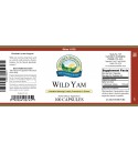 Wild Yam (100 Caps) label