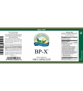 BP-X® (100 Caps) label BP-X® (100 Caps) label