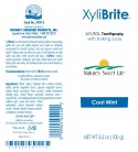 XyliBrite Toothpaste (3.5 oz. Tube) label