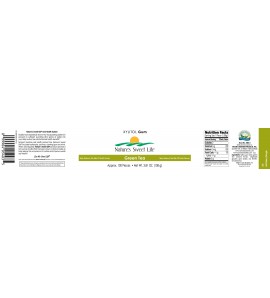 Xylitol Gum (Green Tea) (100) label