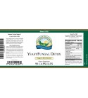 Yeast/Fungal Detox (90 Caps) label