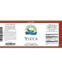 Yucca (100 Caps) label