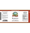 Burdock (100 Caps) label