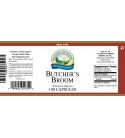 Butcher's Broom (100 Caps) label