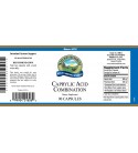 Caprylic Acid Combination (90 Caps) label