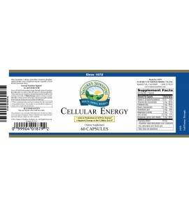 Cellular Energy (60 Caps) label