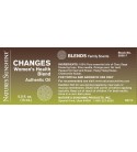 CHANGES Women's Health Essential Oil Blend (15 ml) label