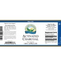 Charcoal (Activated) (100 Caps) label