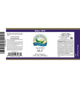 ALJ® Liquid (2 fl. oz.) label