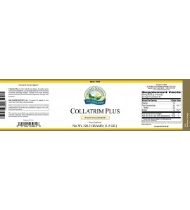 Collatrim Plus® Powder (326.5 g) label