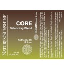 CORE Balancing Blend Roll-On (10 ml) label