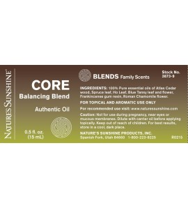 CORE Balancing Essential Oil Blend (15 ml)
