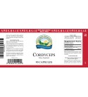 Cordyceps Chinese (90 Caps) label