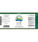C-X (100 Caps) label