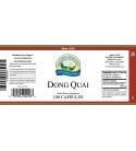 Dong Quai (100 Caps) label