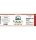 Echinacea Purpurea (180 Caps) label