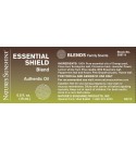 ESSENTIAL SHIELD Essential Oil Blend (15 ml) label