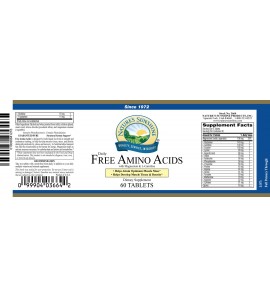 Free Amino Acids (60 Tabs) label