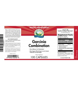 Garcinia Combination (100 Caps) label