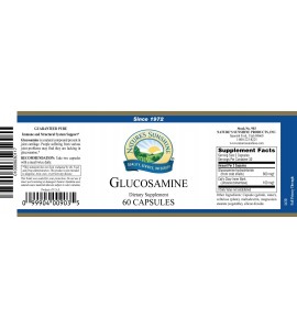 Glucosamine (60 Caps) label