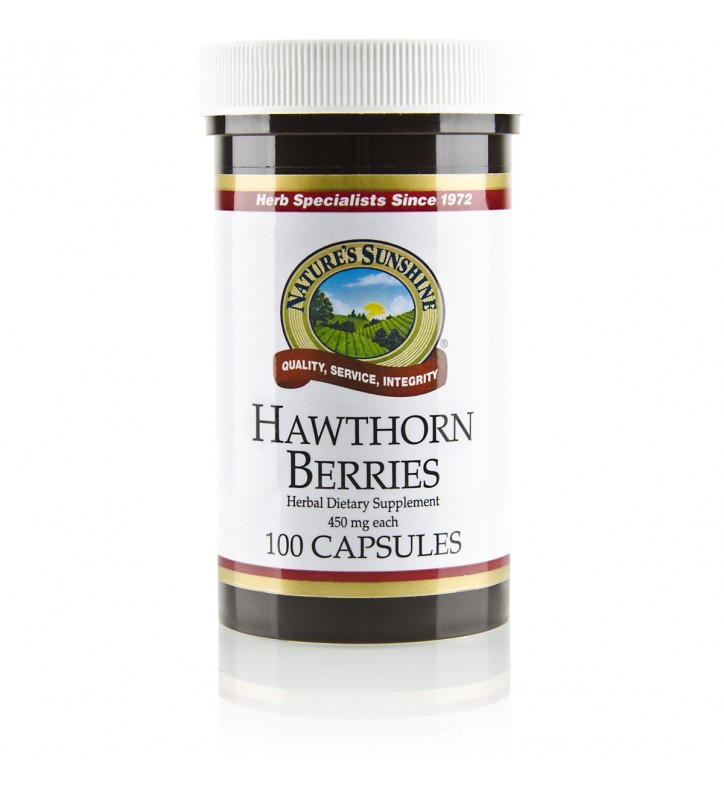 Hawthorn Berries (100 Caps)