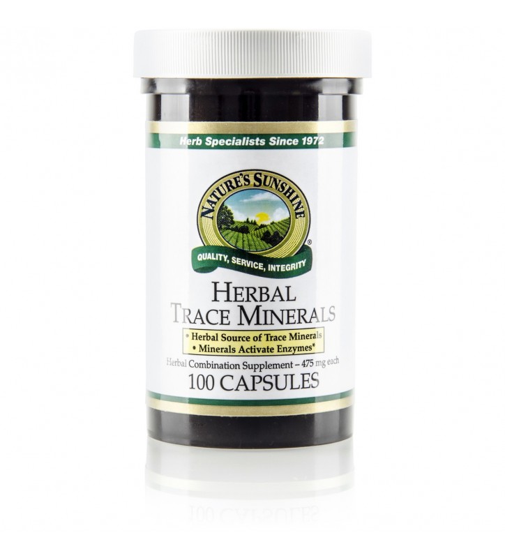 Herbal Trace Minerals (100 Caps)