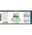 Hi-Lipase (120 LU) (100 Caps) label