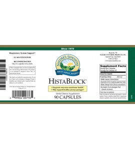 HistaBlock® (90 Caps) label