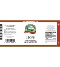 Hops (100 Caps) label
