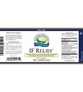 IF Relief (90 Caps) label