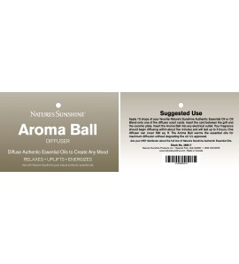 Aroma Plug-In Diffuser label Aroma Plug-In Diffuser label