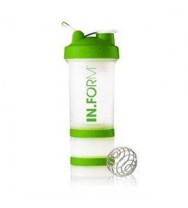 IN.FORM All-In-One Stacking Shaker Bottle