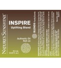 INSPIRE Uplifting Blend Roll-On (10 ml) label