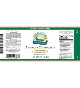 Artemisia Combination (100 Caps) label