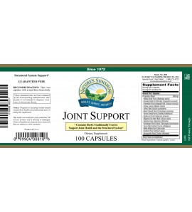 Joint Support (100 Caps) label