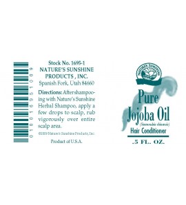Jojoba Oil (0.5 fl. oz.) label