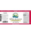 Kidney Activator Chinese (100 Caps) label