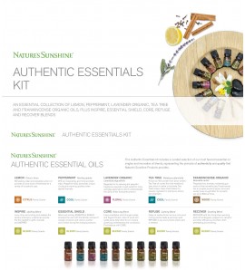 Authentic Essential Oils Kit (10 Oils, 5 ml Each)