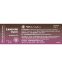 Lavender Organic Essential Oil (5 ml) label