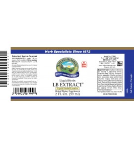 LB Extract (2 fl. oz.) label