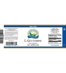 L-Glutamine (30 Caps) label