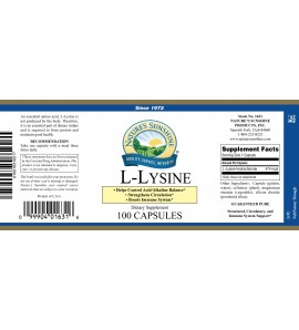 l-Lysine (100 Caps)