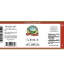 Lobelia (100 Caps) label