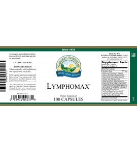 Lymphomax® (100 Caps) label