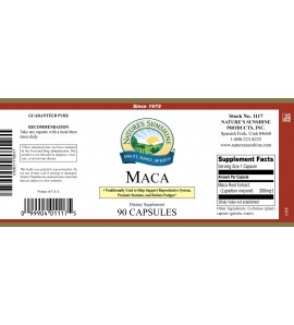 MacA (90 Caps) label MacA (90 Caps) label